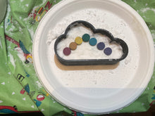 Load image into Gallery viewer, BATH BOMB Rainbow reveal- 80% of all bath bomb sales goes to the Trevor project.
